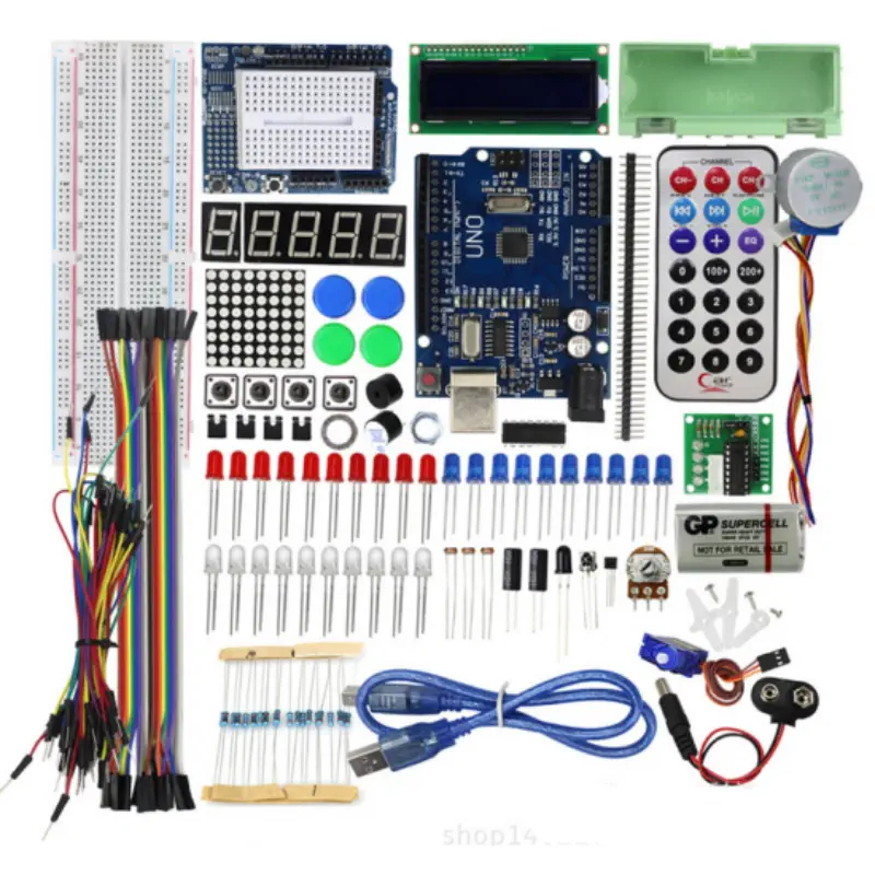 Dagu UNO R3 Basic Starter Learning Kit for Arduino (w/o Battery)