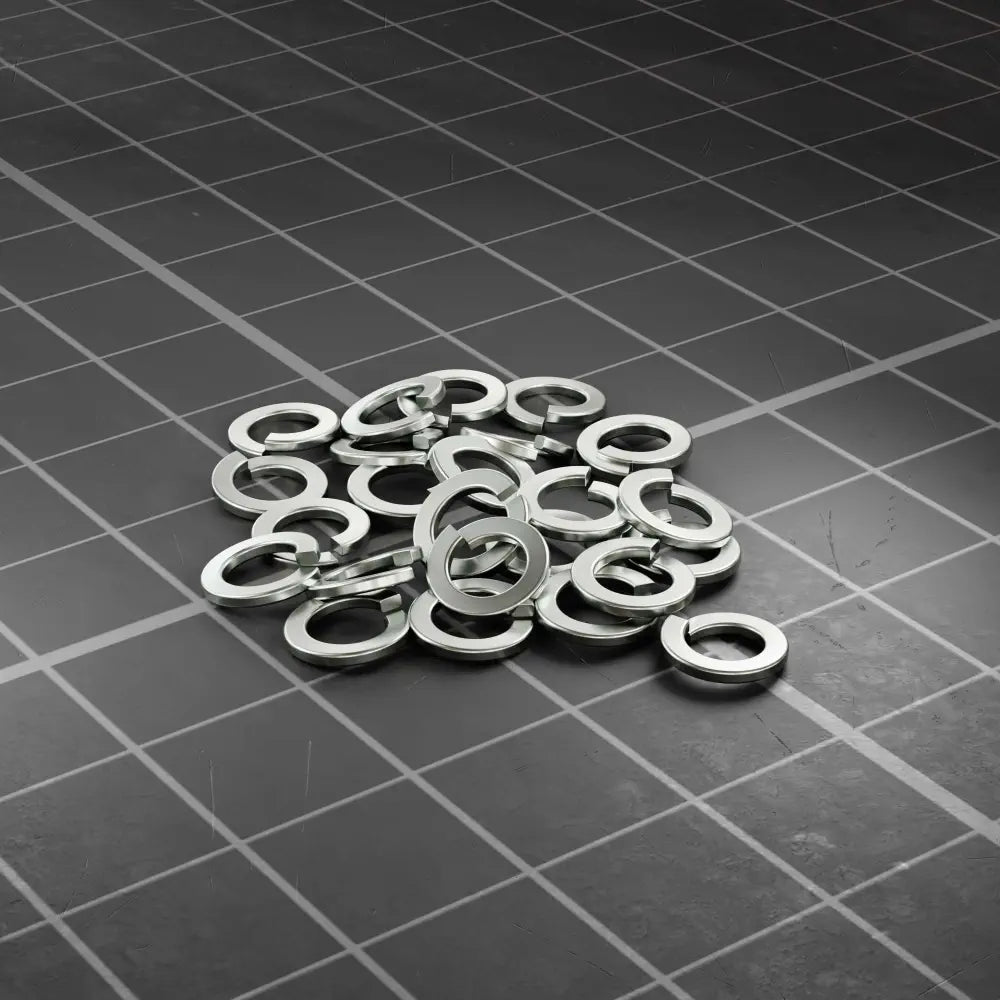 ServoCity 2809 Series Split-Lock Washer (4mm ID x 7mm OD) - 25 Pack