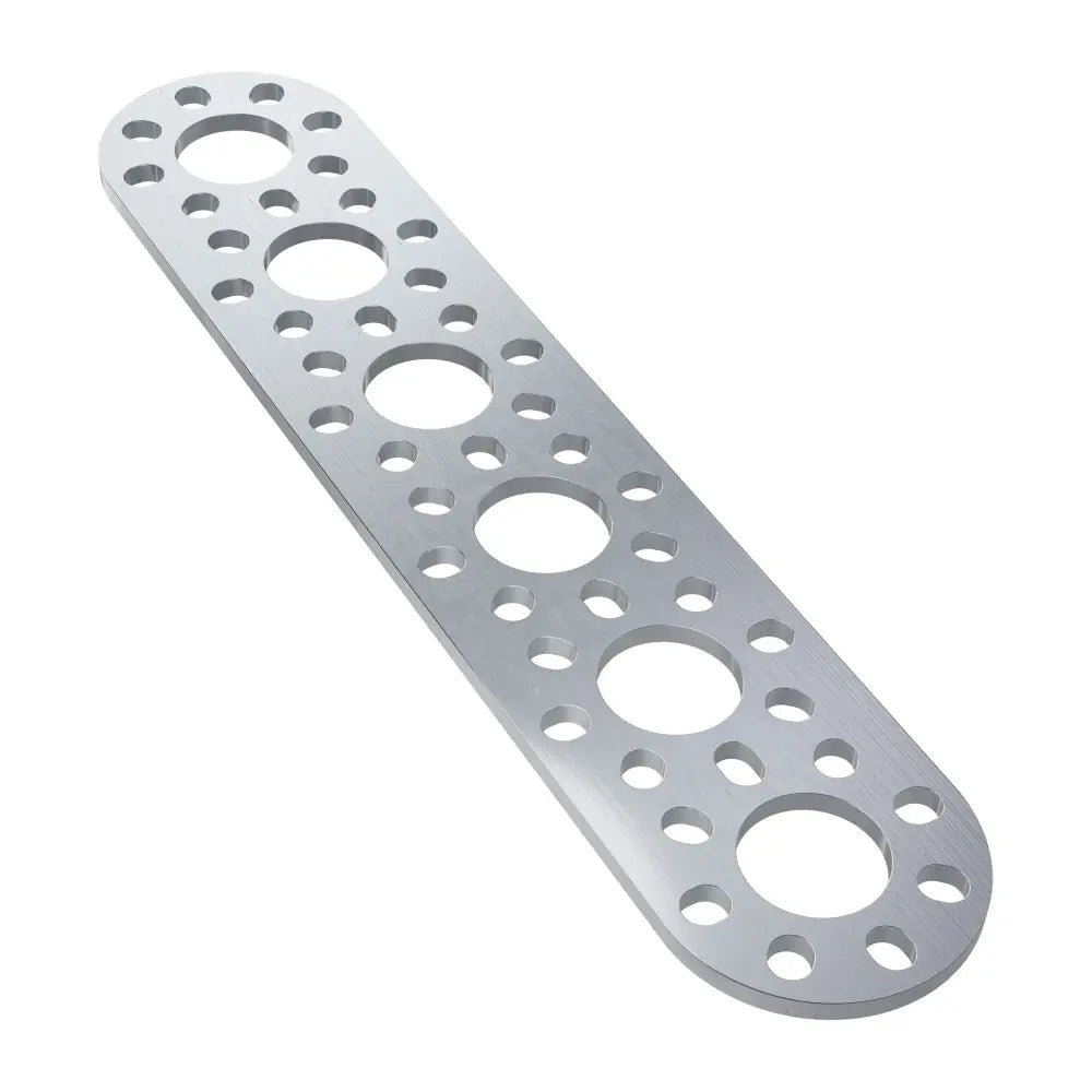 ServoCity 1105 Series Round-End Pattern Plate (6 Hole, 152mm Length)