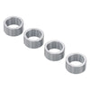 ServoCity 1521 Series 6mm ID Spacer (8mm OD, 4mm Length) - 4 Pack