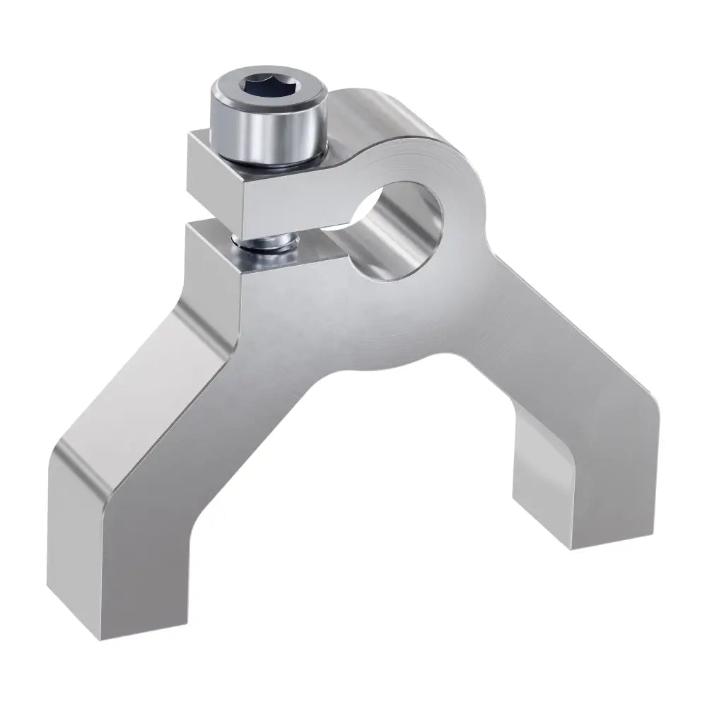 ServoCity 1400 Series 1-Side, 2-Post Clamping Mount (1/4" Bore)