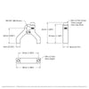ServoCity 1400 Series 1-Side, 2-Post Clamping Mount (1/4" Bore)