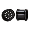 ServoCity 3605 Series Black Revolver Rim (12mm Hex Drive, 56mm [2.2"] Diameter) - 2 Pack