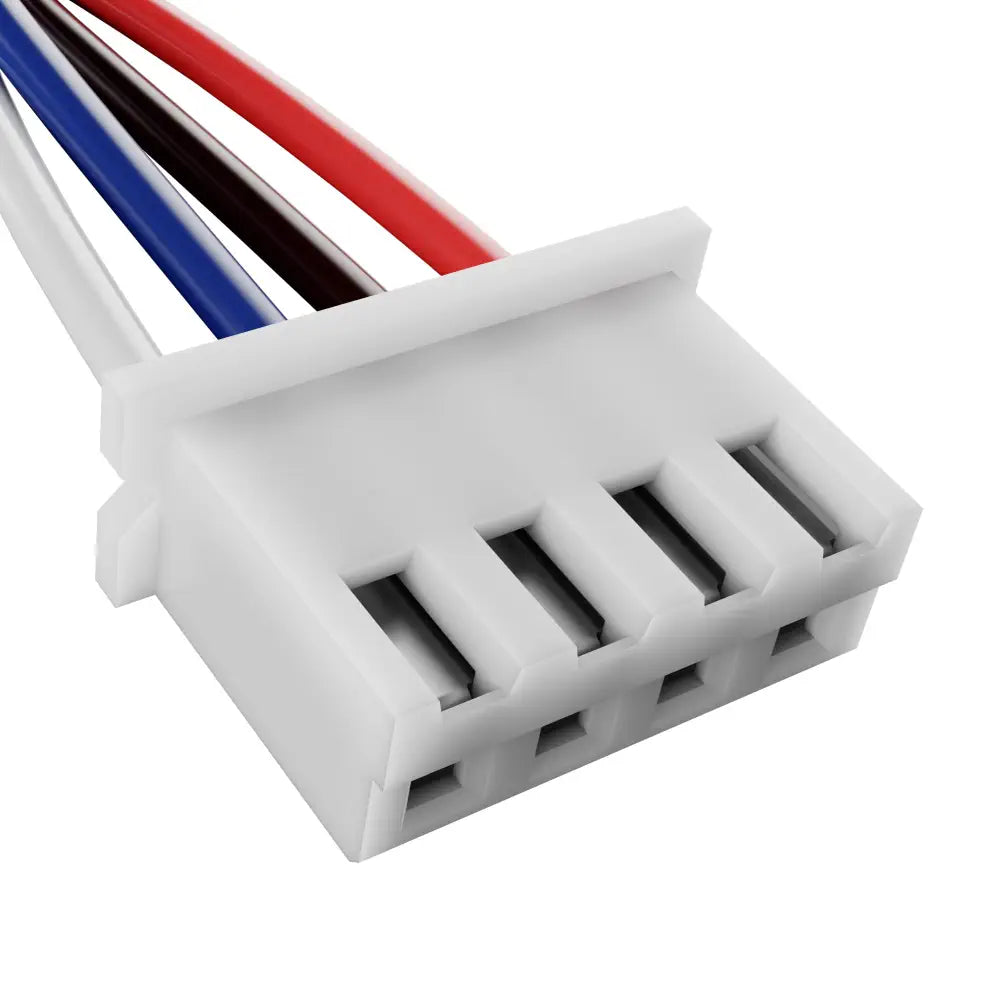 ServoCity Encoder Breakout Cable (4-Pos JST XH [MH-FC] to 4 x 1-Pos TJC8 [FH-MC]), 300mm L