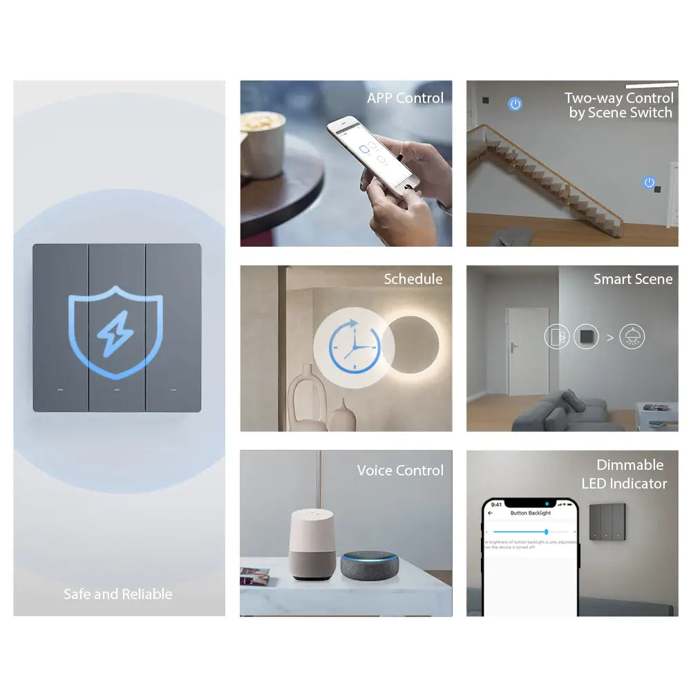 SONOFF SwitchMan Smart Wall Switch-M5 (2 Gang - Type 80)