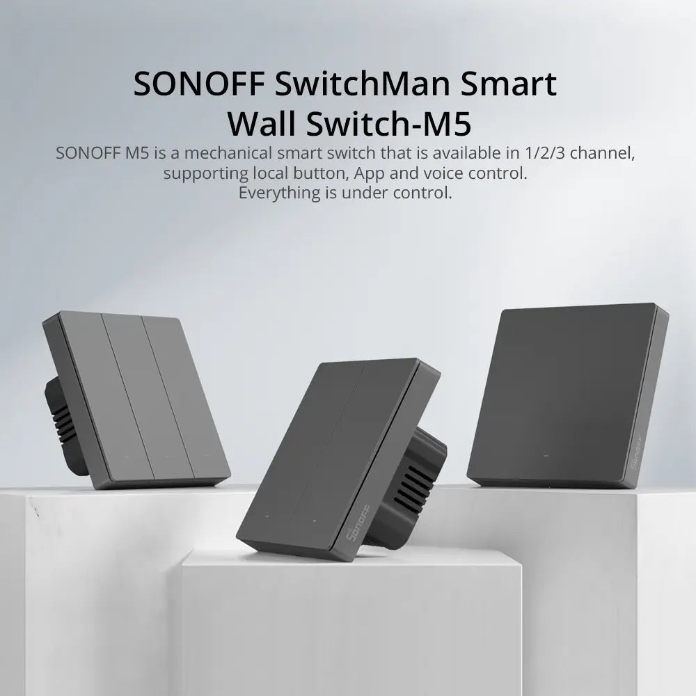 SONOFF SwitchMan Smart Wall Switch (M5-1c-86w)