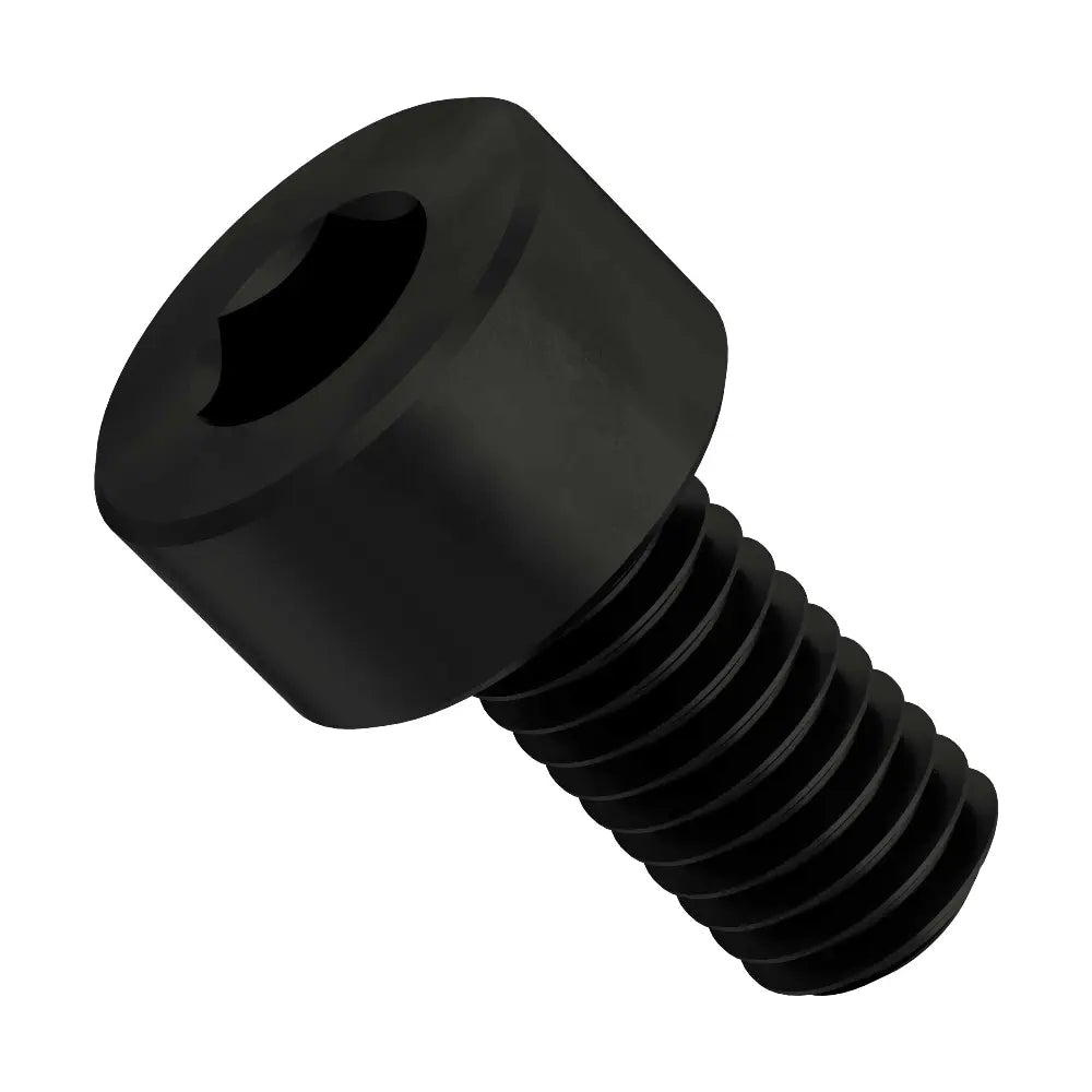 ServoCity M2.6 x 0.45mm Black-Oxide Socket Head Screw (6mm Length) - 6 Pack