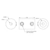ServoCity 0.3125" to 3mm Set-Screw Shaft Coupler