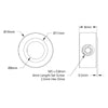 ServoCity 2920 Series Set-Screw Collar (8mm Bore) - 2 Pack
