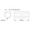 12mm REX™ Shaft (140mm Length)