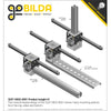 ServoCity Servo-Driven Gear Rack Kit (24lb Thrust, 5.7 in/sec, Single Gear Rack)