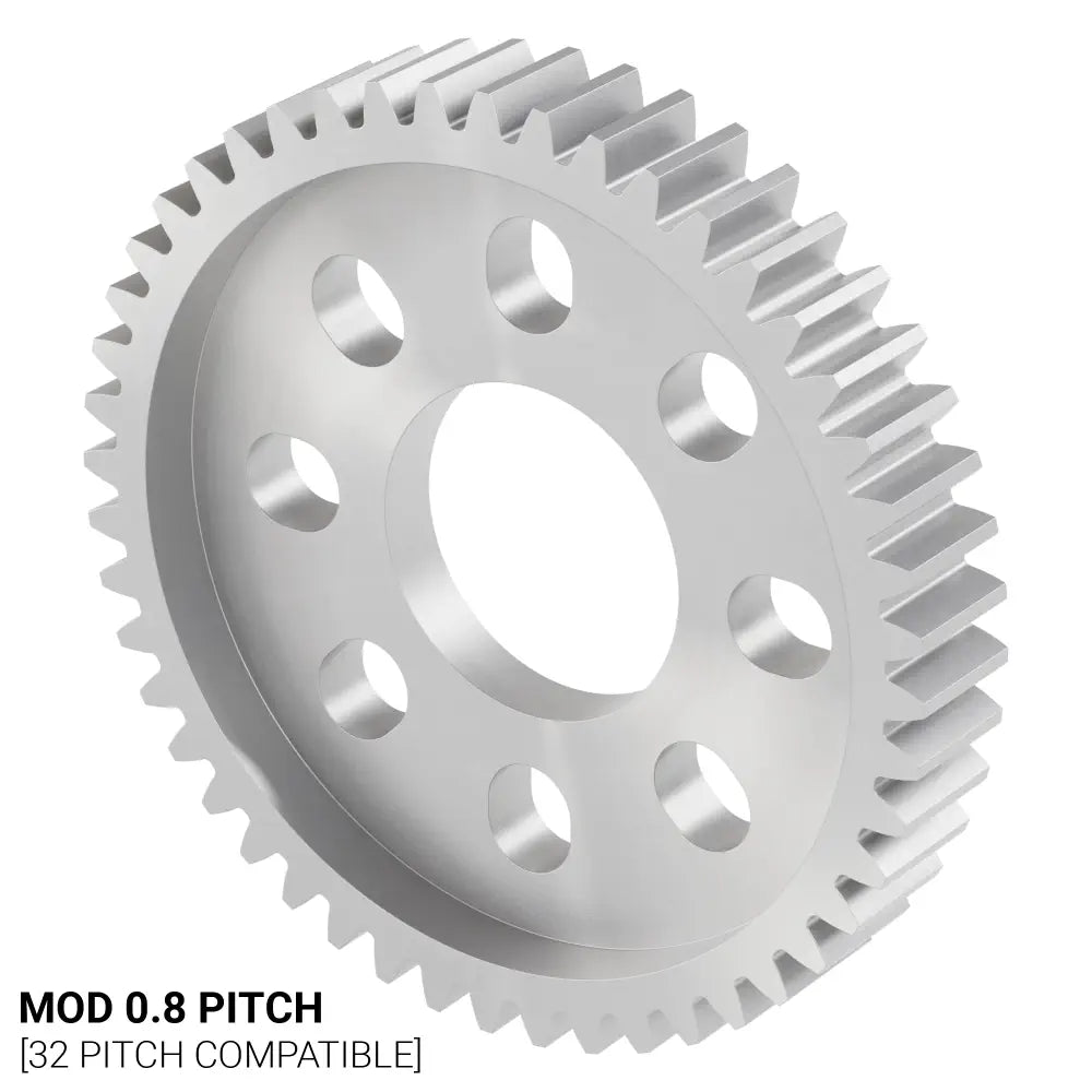 ServoCity 2302 Series, MOD 0.8, Hub Mount Gear (14mm Bore, 48 Tooth)