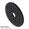 ServoCity 90 Tooth Hub-Mount Gear (MOD 0.8, 4mm Thick Acetal)