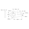 ServoCity Plastic Hub-Mount Control Arm (48mm Length)