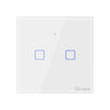SONOFF TX Series WiFi Wall Switch (T0, UK, 2 Gang, White)