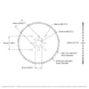 ServoCity #25 Pitch Hub-Mount Sprocket (14mm Bore, 48 Tooth)