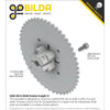 ServoCity #25 Pitch Hub-Mount Sprocket (14mm Bore, 48 Tooth)