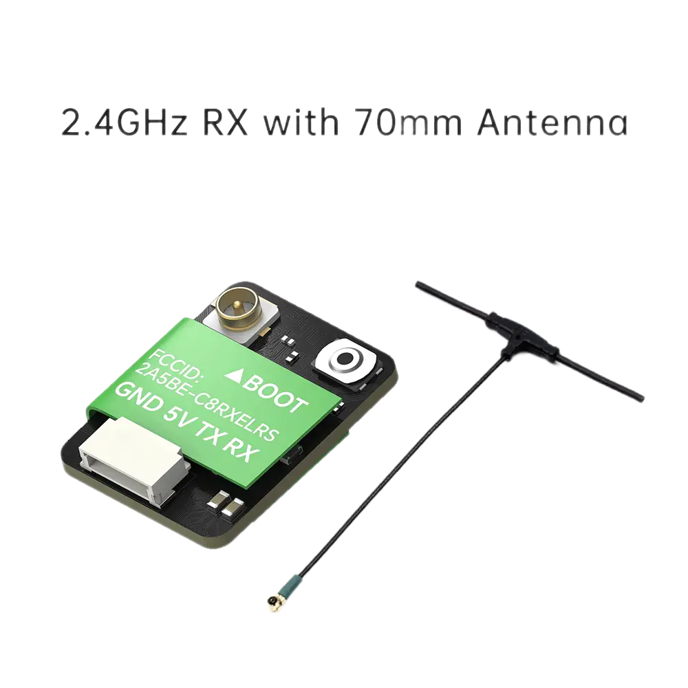 iFlight ExpressLRS ELRS Nano Receiver 2.4G RX+40mm Mini Antenna
