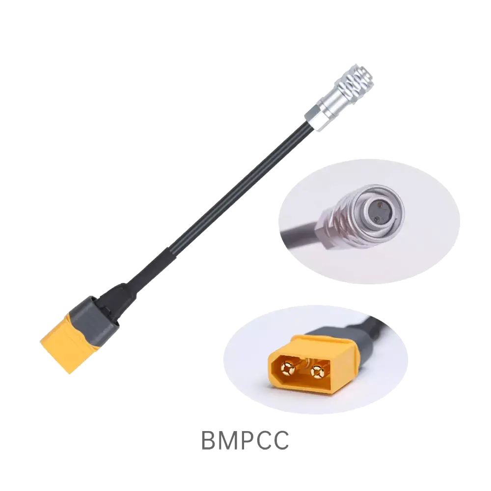 iFlight Centurion XT30U-Male to BMPCC 4K/6K Power Cable 150mm