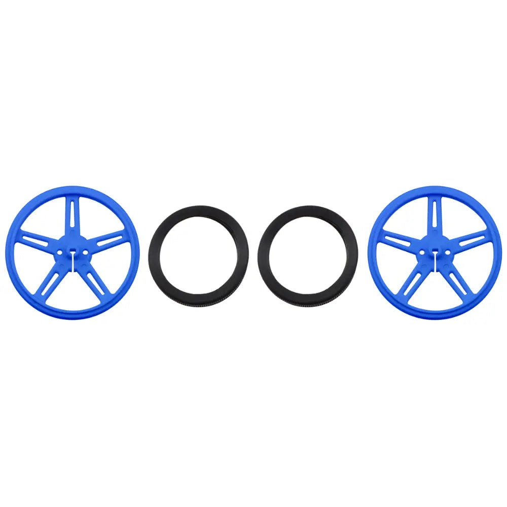 Pololu Wheel 70×8mm Pair - Blue