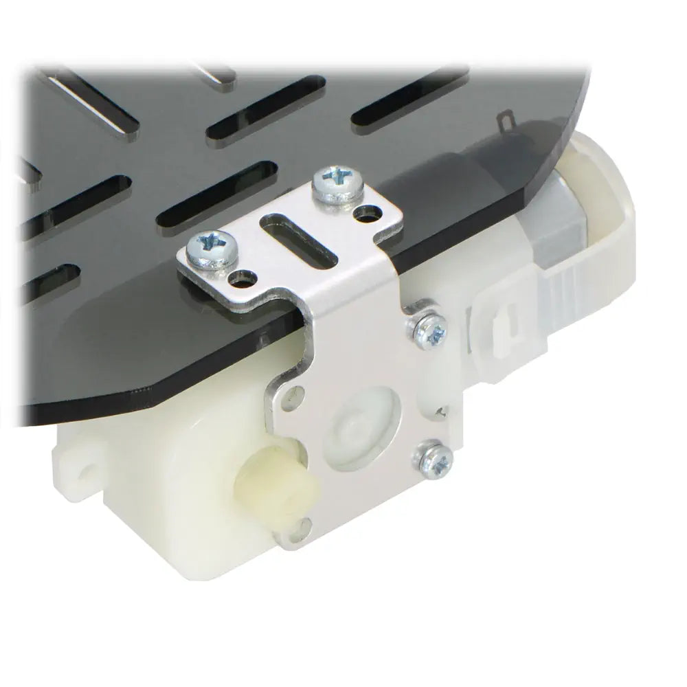 Pololu Extended Stamped L-Bracket Pair for Plastic Gearmotors
