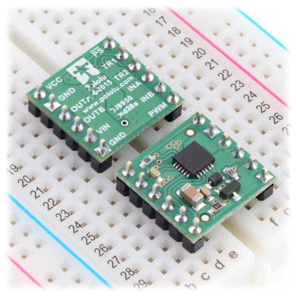 Pololu BD65496MUV Single Brushed DC Motor Driver Carrier