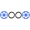 Pololu Wheel 80×10mm Pair - Blue