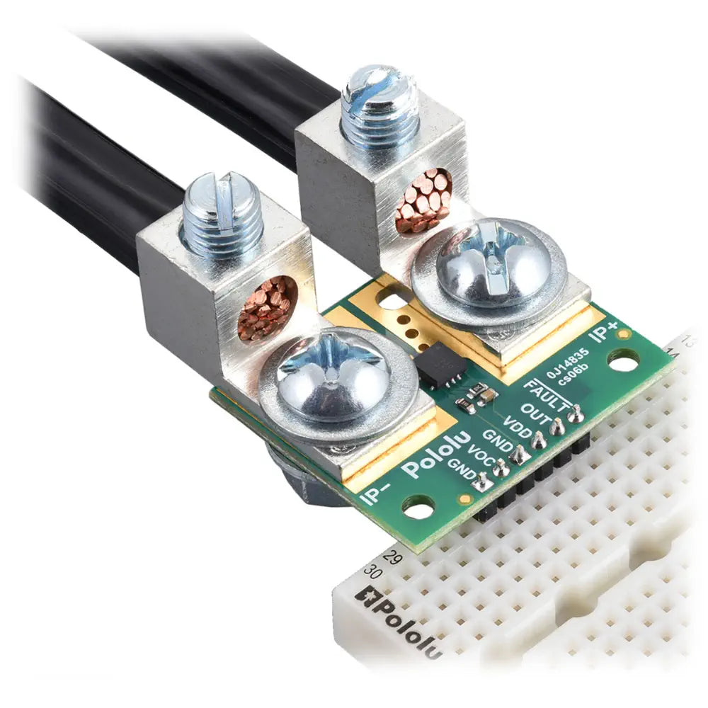 Pololu ACS37220LEZATR-100B5 Current Sensor Large Carrier -100A to +100A, 5V