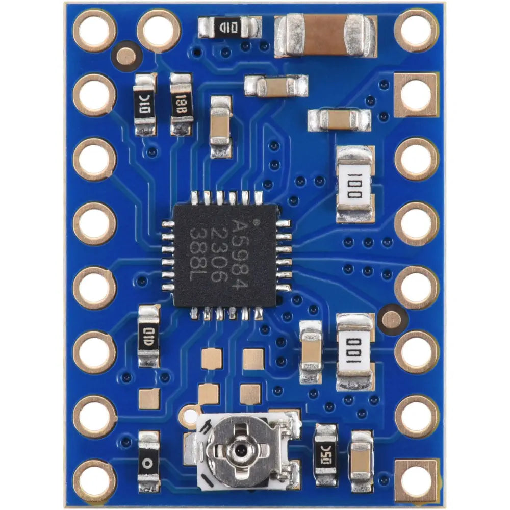 Pololu A5984 Stepper Motor Driver Carrier, Fixed 1.5A@5V / 1A@3.3V, Blue Edition
