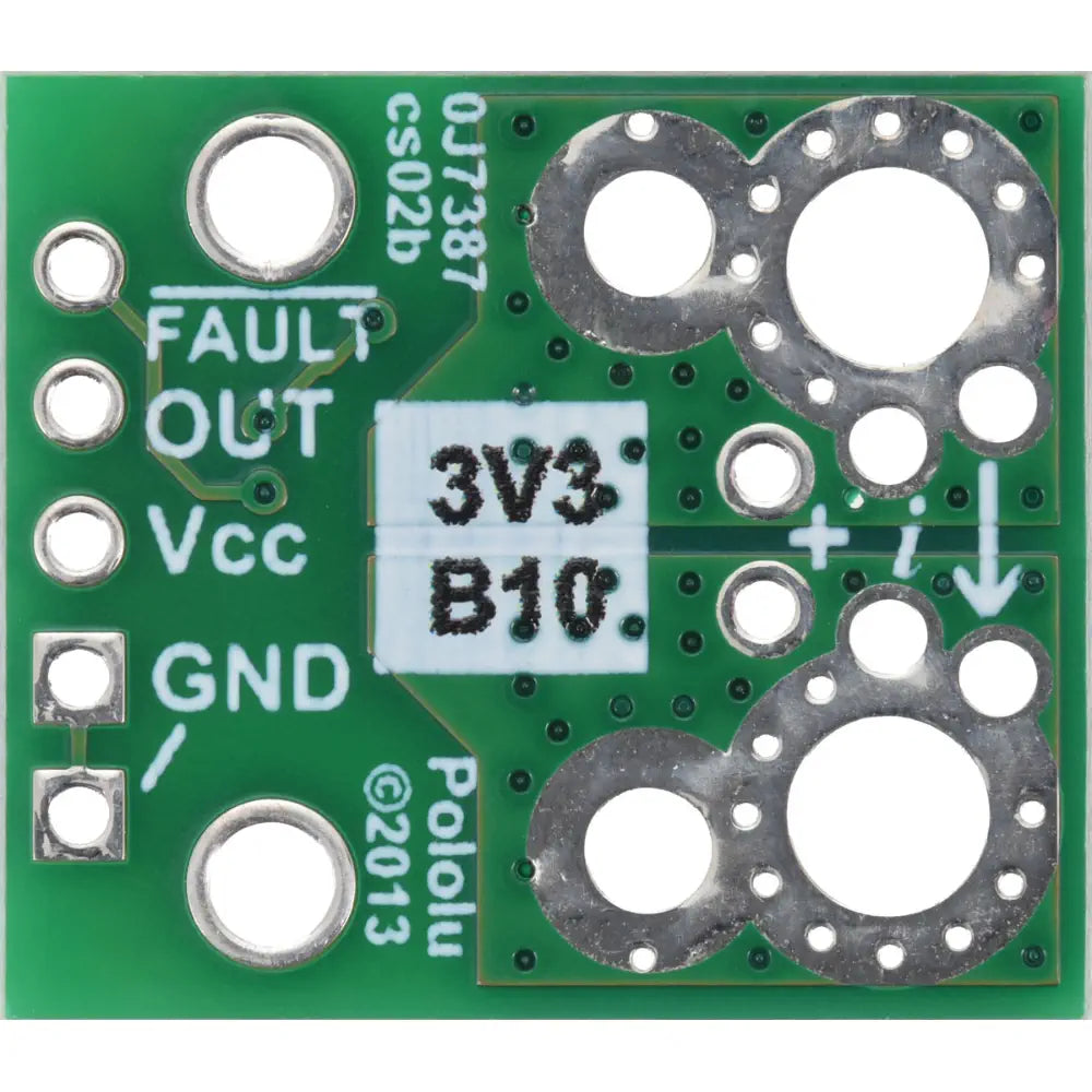 Pololu ACS71240KEXBLT-010B3 Current Sensor Carrier -10A to +10A, 3.3V