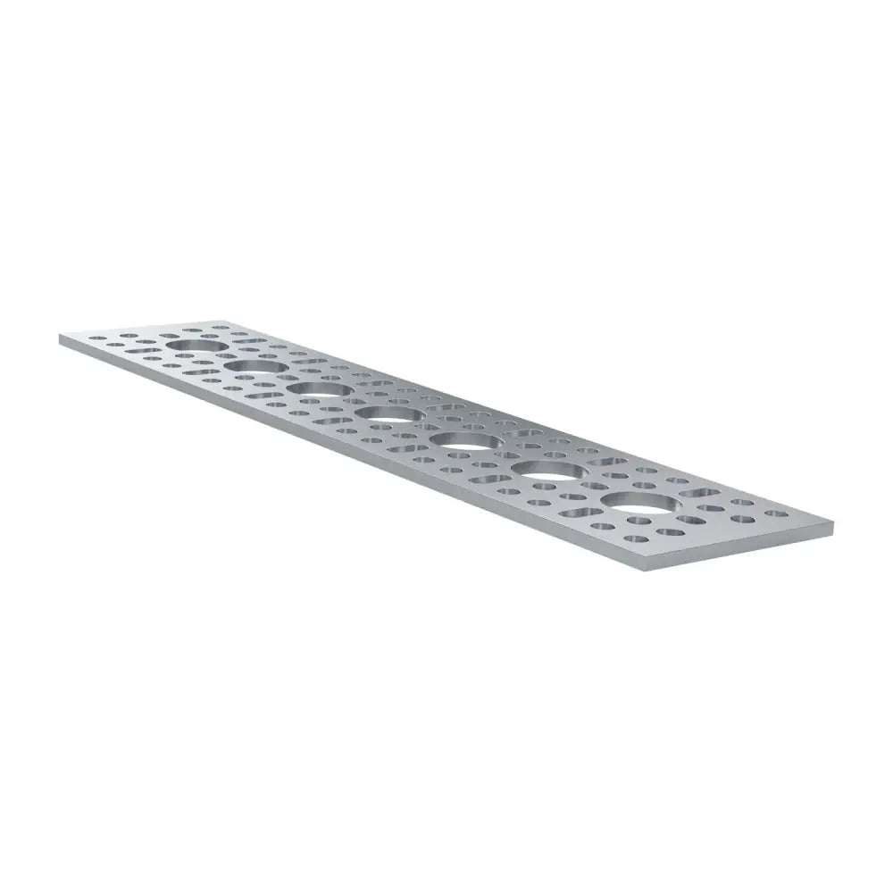 ServoCity 1123 Series Pattern Plate (1 x 7 Hole, 43 x 192mm)