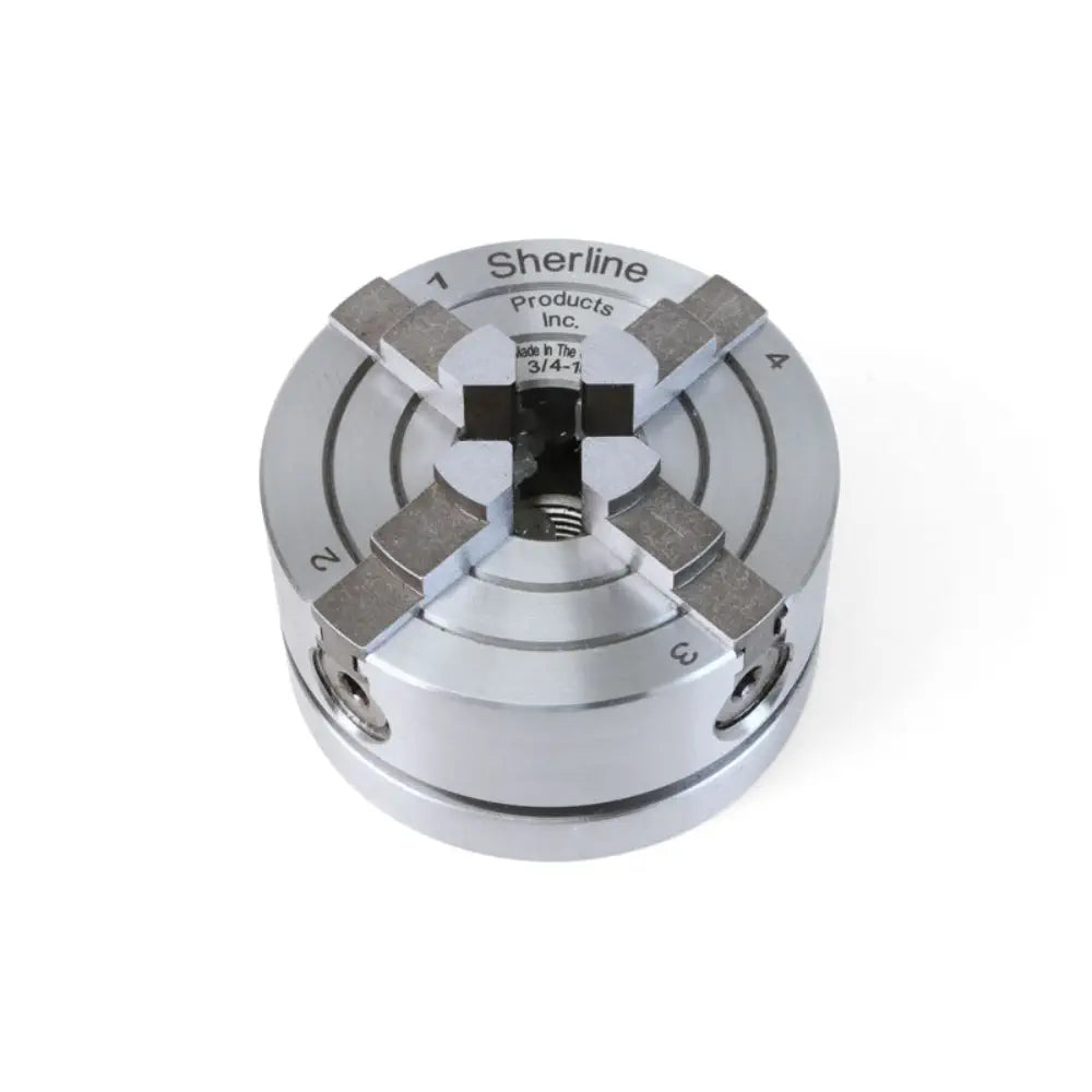 Sherline 2.5" 4-Jaw Independent Chuck (1/2-20)