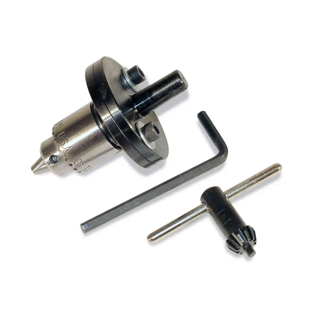 Sherline 5/32" 0JT Chuck w/ #0 Morse Adjustable Back