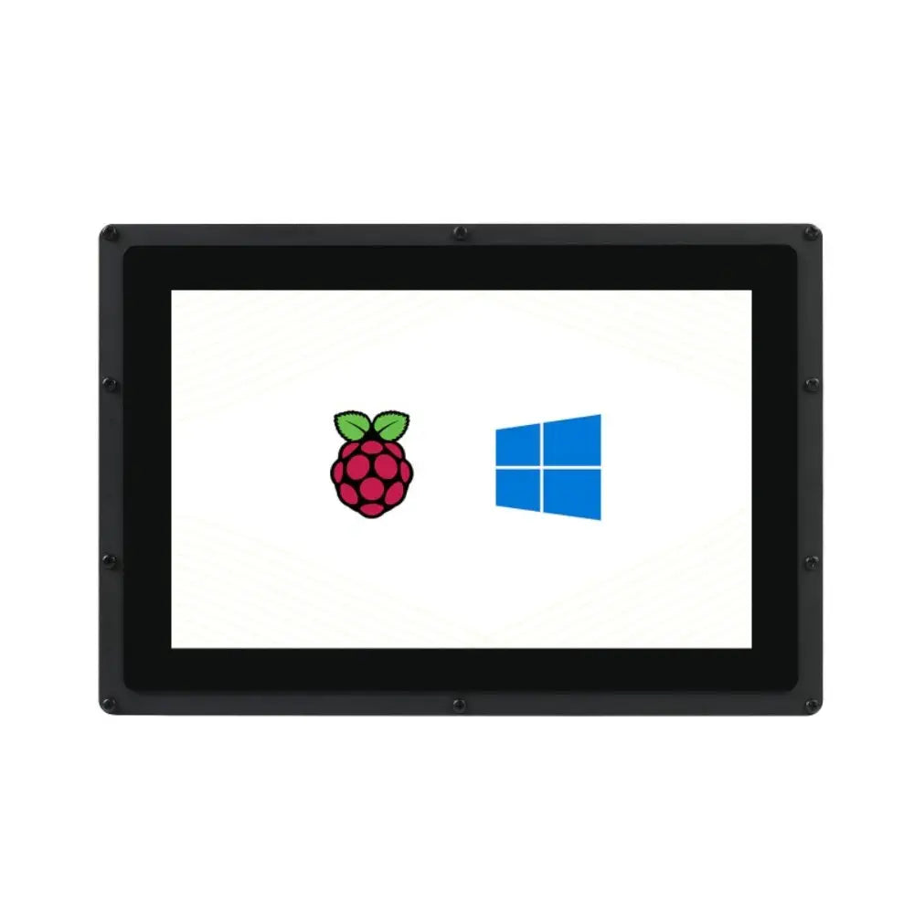 Waveshare 10.1" Capacitive Touch Screen LCD (B) w/ Case, 1280×800, HDMI, IPS Screen, Low Power (UK)