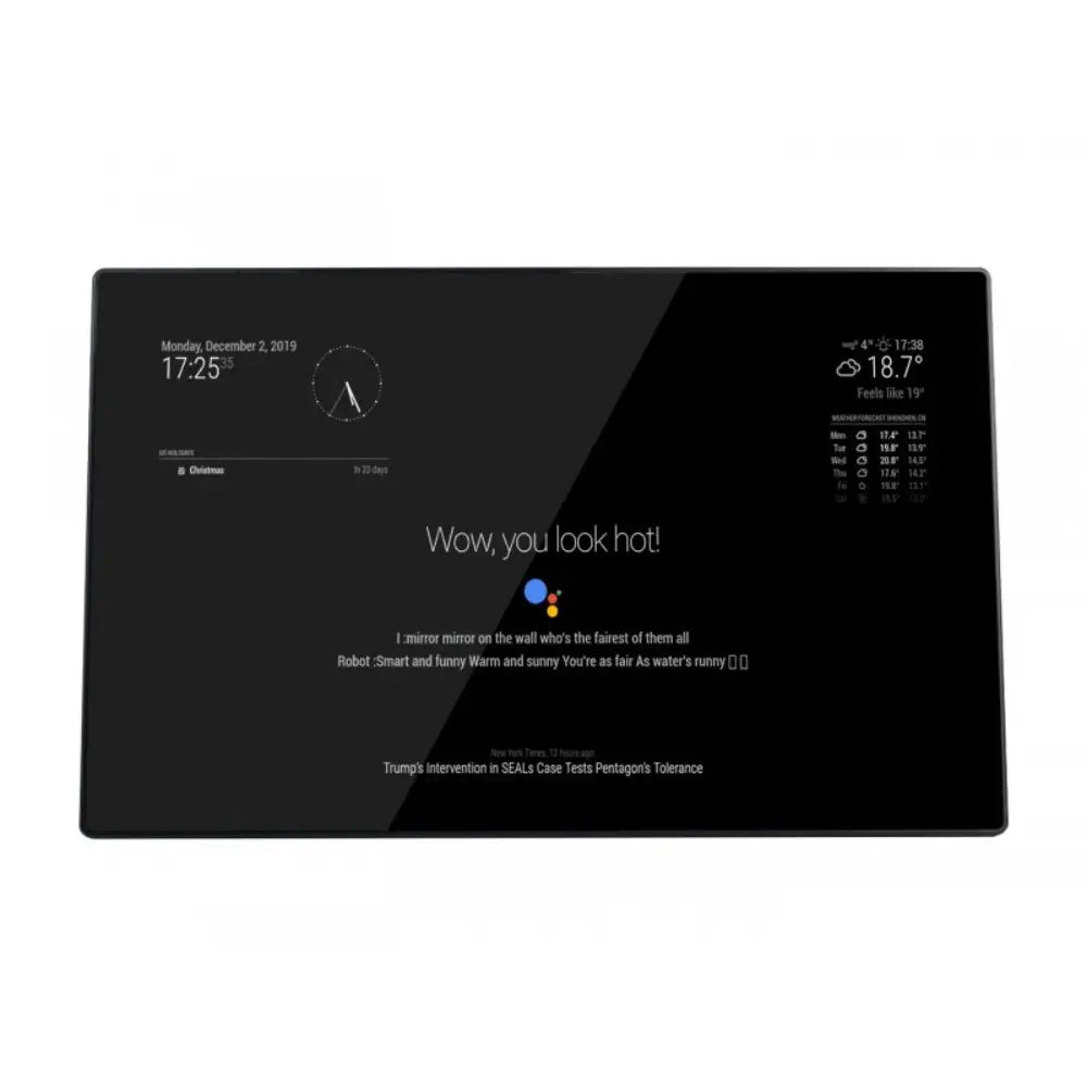 Waveshare 13.3" Magic Mirror, Voice Assistant, Touch Control, Raspberry Pi 3A+ Inside (UK)