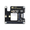 Waveshare PCIe to M.2 Adapter for Raspberry Pi 5 HAT, Supports NVMe, M.2 Solid State Drive (128GB SSD)