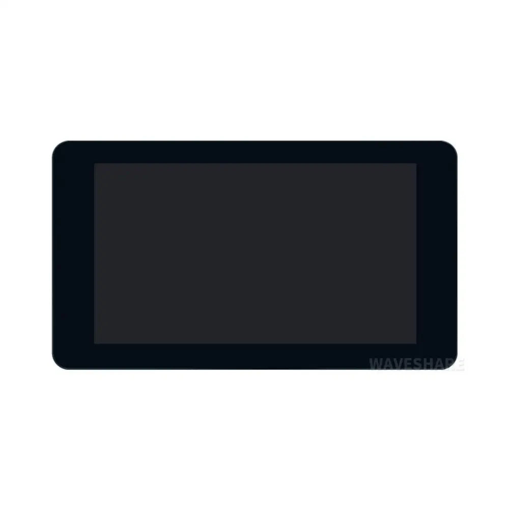 Waveshare 7" Capacitive Touch Display, DSI Interface, IPS Screen, 800×480, 5-Point Touch (w/ Case)