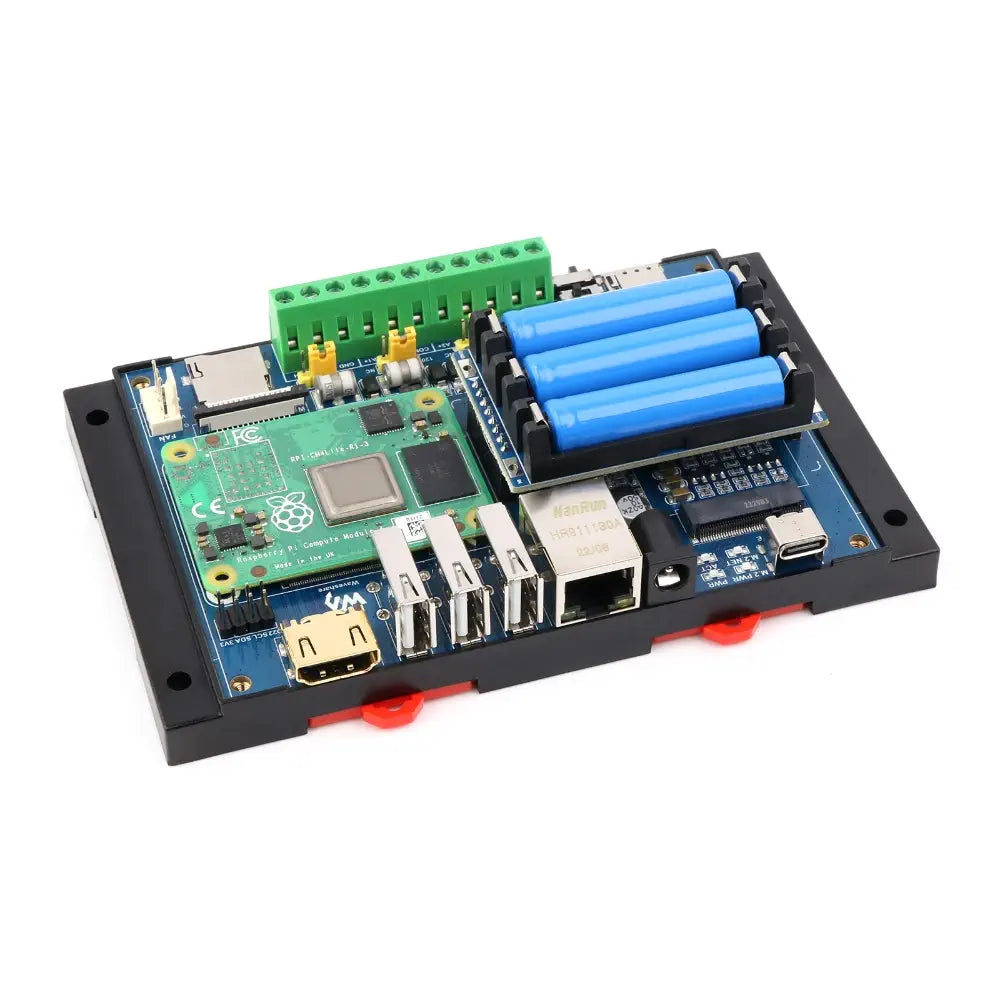 Waveshare Mini Uninterruptible Power Supply Module, Supports Charging & Power Output at the Same Time, 5V 2.5A Output