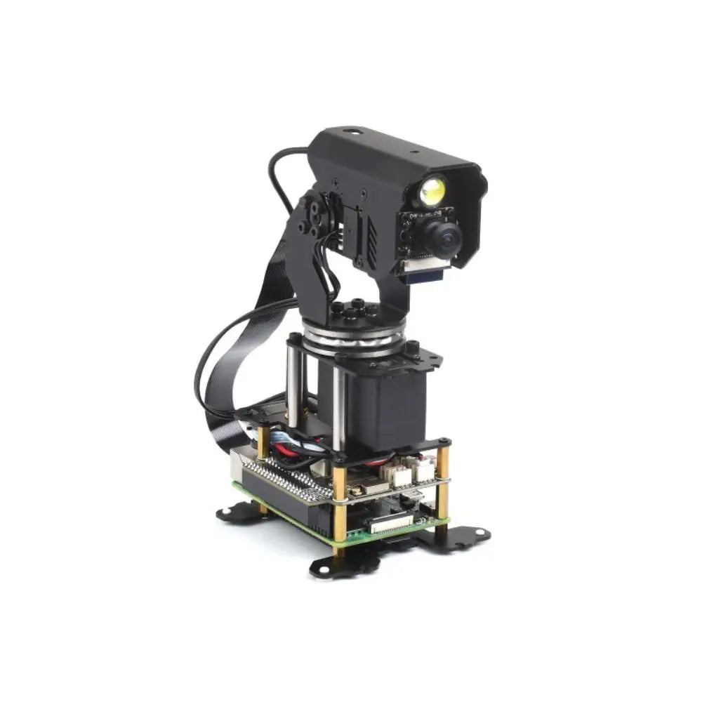 Waveshare 360° Omnidirectional High-Torque 2-Axis Expandable Pan-Tilt Camera Module, Driven by Serial Bus Servos (UK)