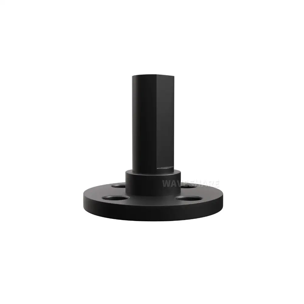 Waveshare Metal Flat Key Shaft Flange Plate, Suitable for Using w/ Serial Bus Servo