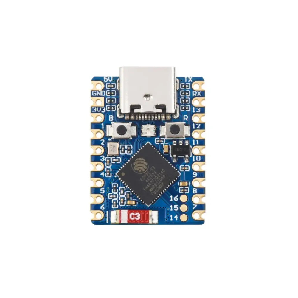 Waveshare ESP32-S3 Mini Dev Board, Based on ESP32-S3FH4R2 Dual-Core, 240MHz, 2.4GHz Wi-Fi & Bluetooth 5 (w/ Headers)
