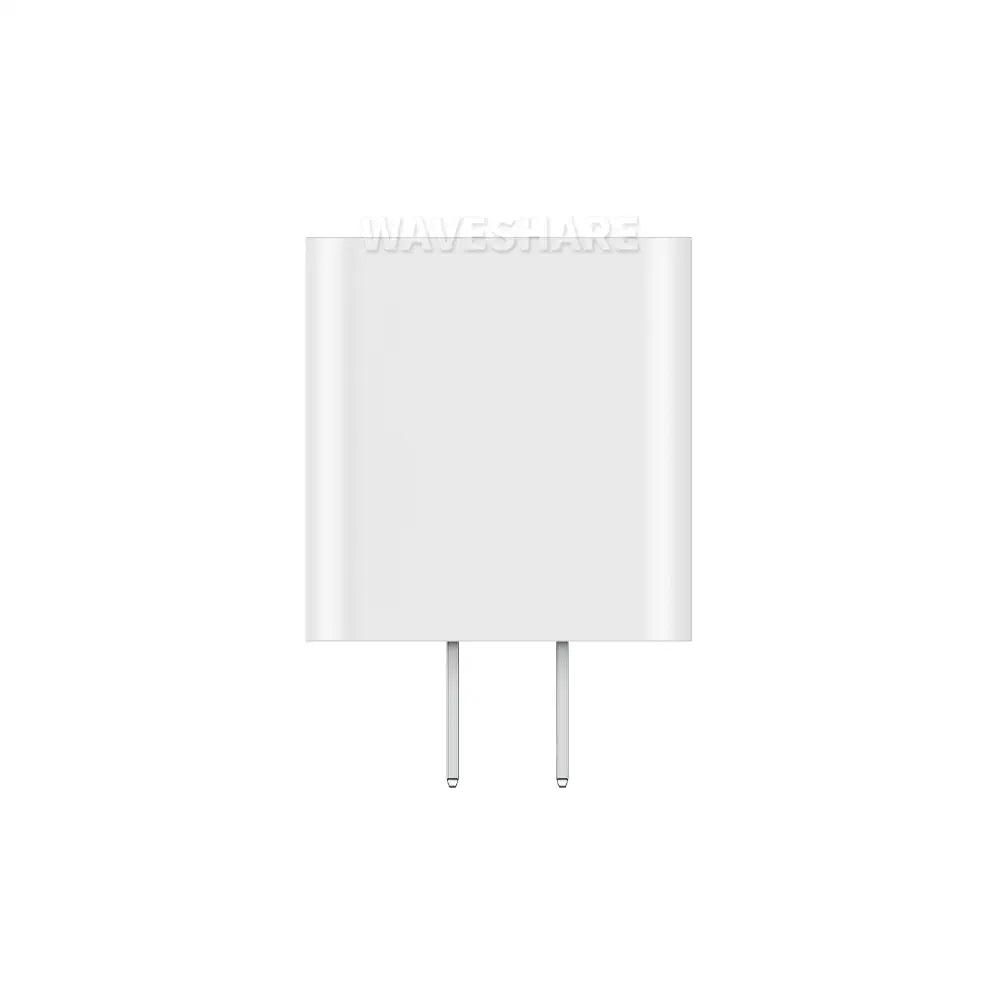 Waveshare PD30W Dual-Port Fast Charger, USB Type-A/Type-C Wall Charger Block, US Plug