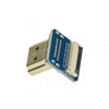 Waveshare DIY HDMI Cable: Micro HDMI Adapter Vertical
