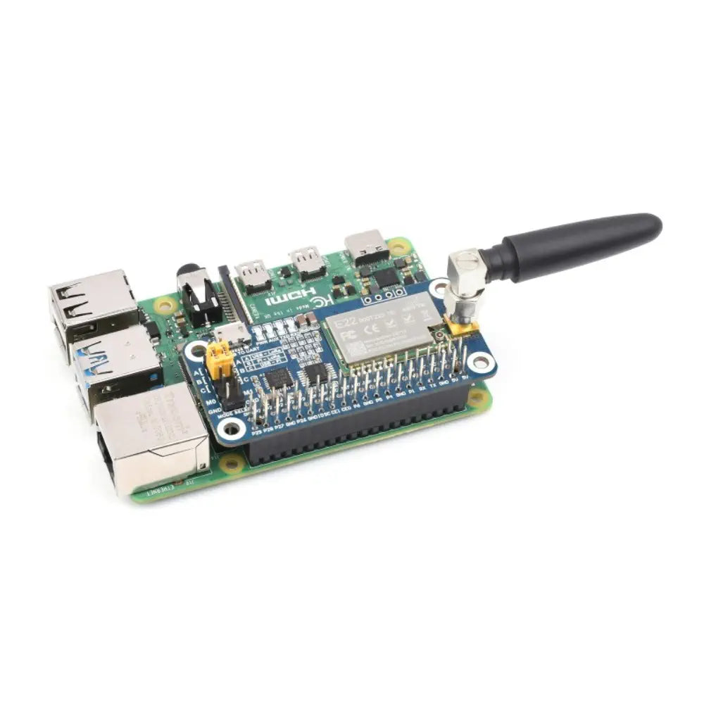 Waveshare SX1262 LoRa HAT for Raspberry Pi, 915MHz Frequency Band (470MHz)