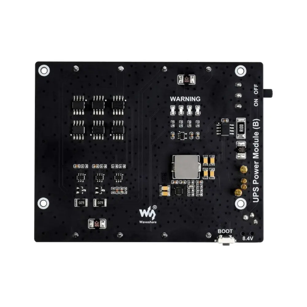 Waveshare Uninterruptible Power Supply UPS Module (B) for Jetson Nano, 5V Output, up to 5A, Pogo Pins Connector (UK)