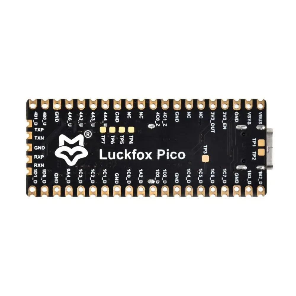 Waveshare LuckFox Pico RV1103 Linux Micro Development Board, Integrates ARM Cortex-A7/RISC-V MCU/NPU/ISP Processors