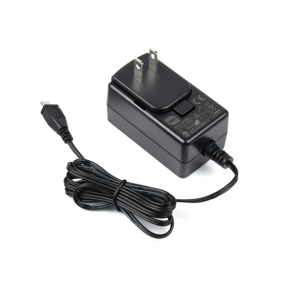 Waveshare Power Supply Adapter, 5V/3A, Micro USB Output Connector (UK)