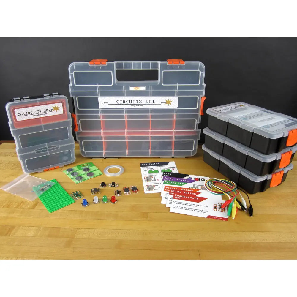 Crazy Circuits Classroom Set: Circuits 101 (5 Pack)