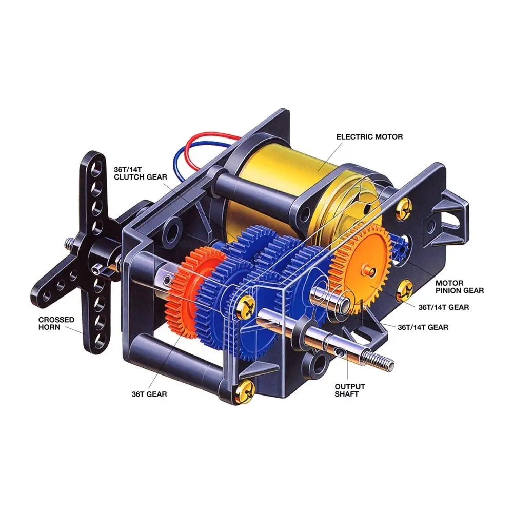 Tamiya 6-Speed Gear Box H.E.