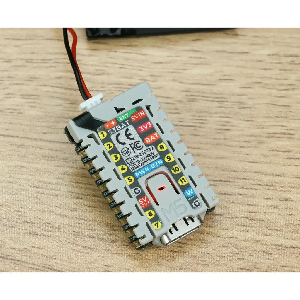 M5Stack M5StampS3 BAT Module w/ Battery Connector